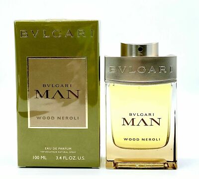 Bvlgari Man Wood Neroli 3.4 oz EDP Spray - New Unsealed Box