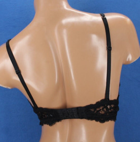 La Perla 1 Underwire Lined Pleated Lace Multiway Strapless Bra Size 32 #H3660