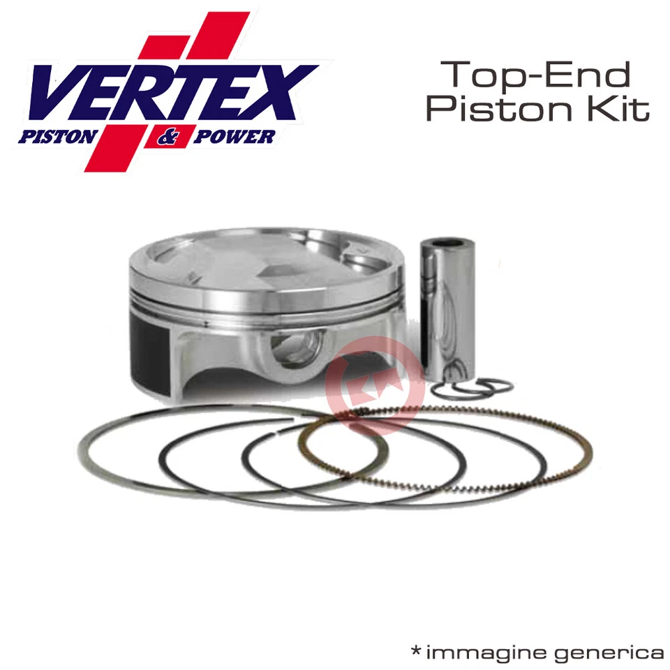 Kit Piston Topend Vertex 4T 89,98 Suzuki Ltz400 Quadsport 2003-12 Compr 12,1:1 - Photo 3/4
