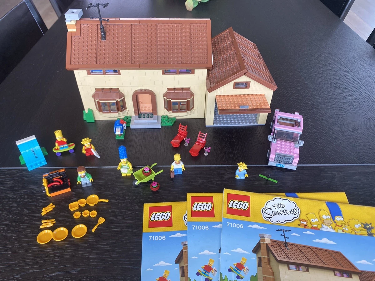 Simpsons lego cheap 71006