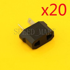 20 X US/EU To AU Australia Travel Charger Power Adapter Converter Wall Plug Home