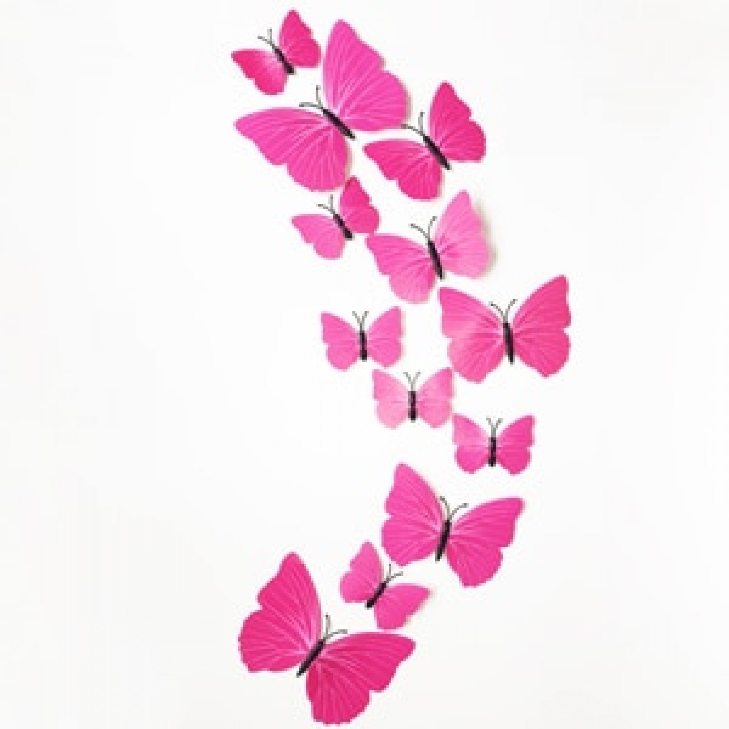 3D Butterflies Wall Stickers Home Decor Wall Poster Art Adhesive Vinyl Wall eBay