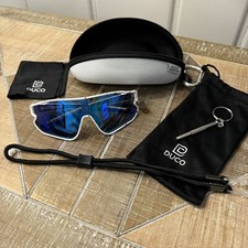 DUCO Kids Sports Youth Lightweight TR90 Frame UV 400 Unisex Wrap Shield DK268