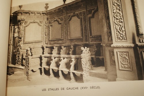 CREUSE LE MOUTIER D'AHUN BOISERIES 18 GRAVURES EGLISE RELIGION - Picture 3 of 5