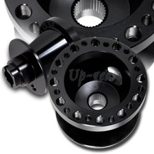 For 1992-1995 Honda Civic T6061 Black Aluminum Steering Wheel 6-hole Hub Adapter