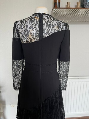 WHISTLES Lace Dress Black UK10 for sale online | eBay