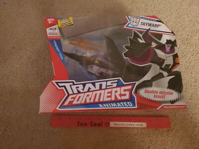 Transformers Animated Voyager Class Decepticon Skywarp New