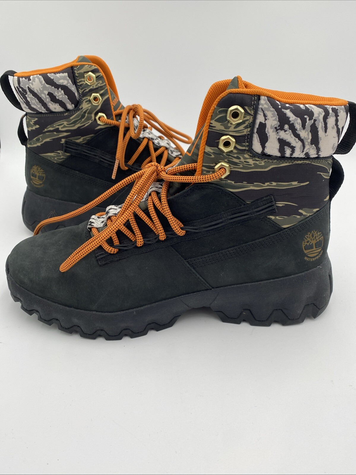Timberland Greenstride Edge Camo Boots Timberland Hiking Sz 9 image 5