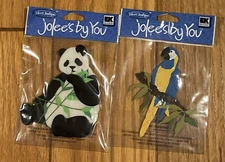 Jolee By You~Ek Success Dimensional Parrot & Panda   ~NRFP-Rare~Lot Of 2 Pks