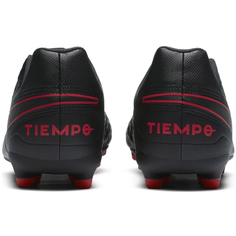 Nike Tiempo Legend 8 Club Soccer Cleats AT6107-060 Black/Red  display picture 2