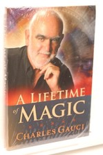 A Lifetime of Magic-Charles Gauci-Bio-1st Ed Close-Up Stage Trick Illusion-OOP