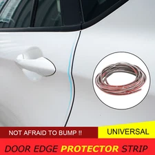 Car Door Boot Edge Protector Strip Trim Rubber U Shape Guard Seal Transparent US