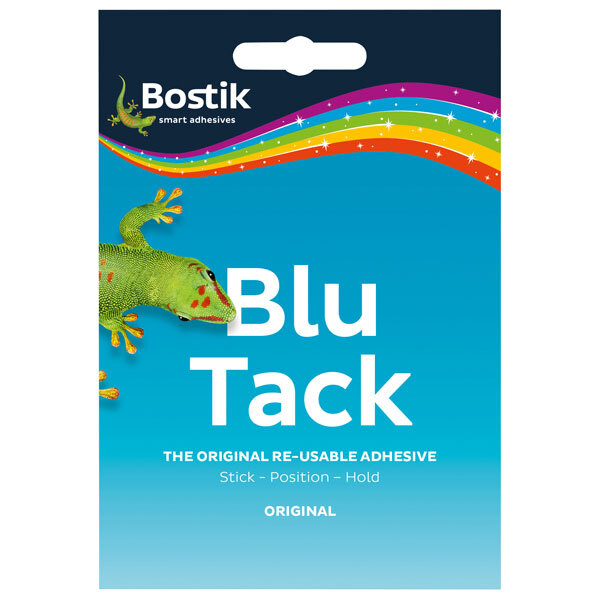 Blu Tack 801103 Adesivo Riutilizzabile Pratico - Confezione Da 12