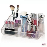 Makeup Cosmetic Storage Box Palette Organizer Clear Plastic Case Holder Display Makeup Cosmetic Storage Box Palette Organizer Clear Plastic Case Holder Display