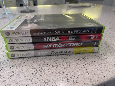 Xbox 360 Games Split second, NBA, 007, Sherlock Holmes - Choose title you want