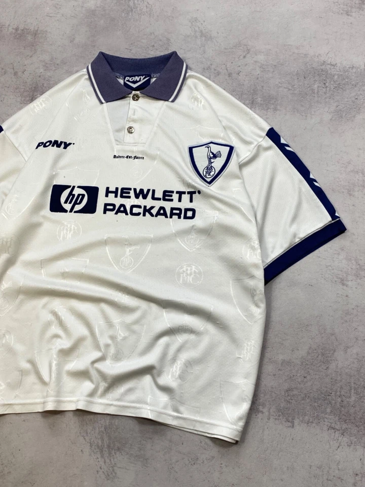 Camiseta deportiva vintage de los Pony Spurs Tottenham 1995/1997 local talla XL Foto 4 de 4