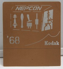 Kodak 1968 NEPCON Machinist Conference Chemical Milling Promo Piece EX X224