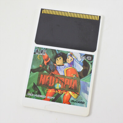 PC Engine Hu NEUTOPIA II 2 Card Only 0761 pe