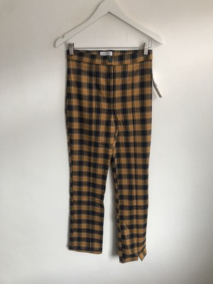 Urban Outfitters BNWT Yellow Check 