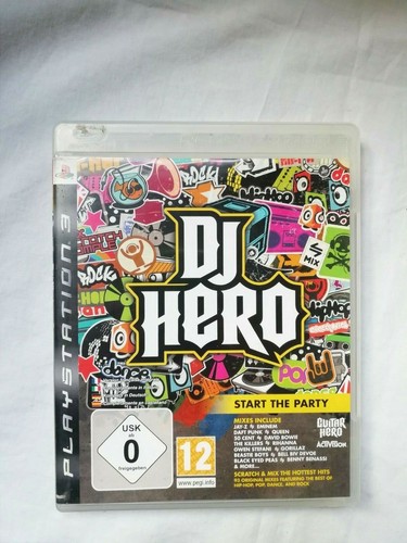 Dj Hero Start The Party Play Station 3 Activision 2009 Pal - Picture 2 of 5