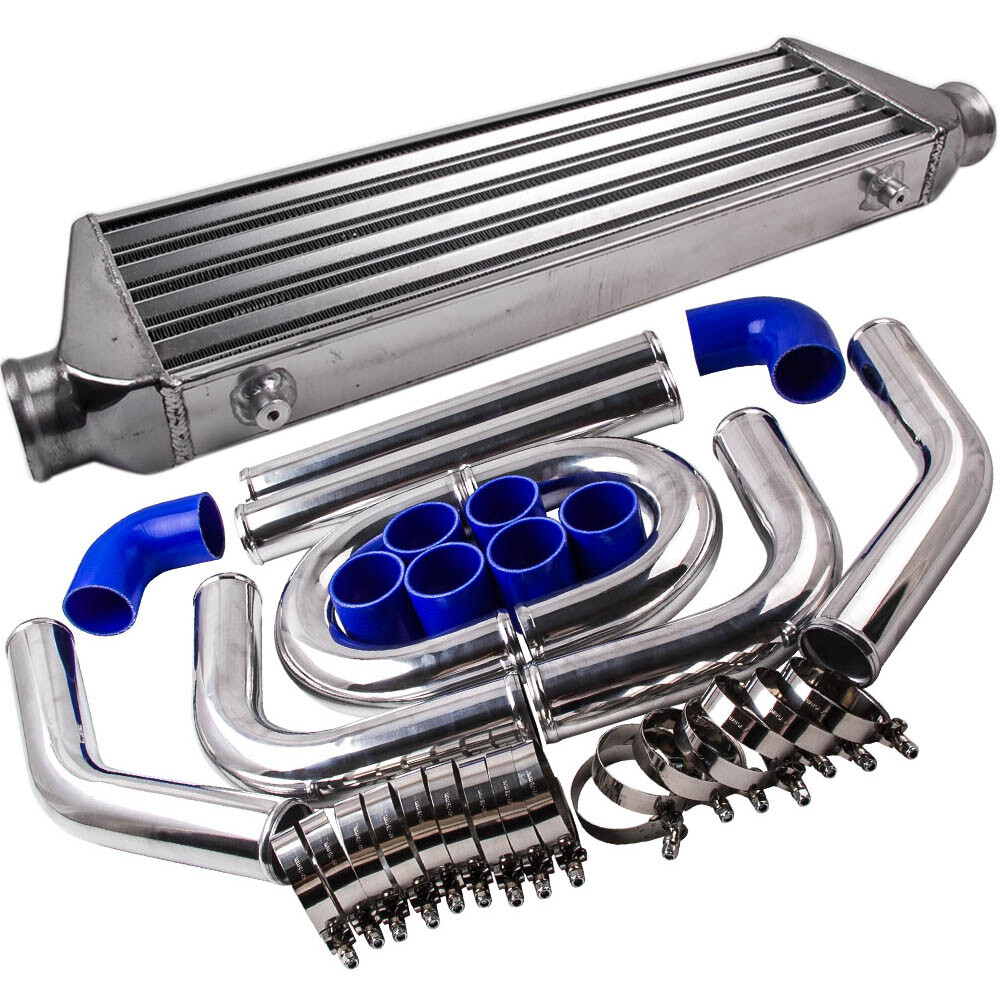 550x180x65mm Turbo FRONT MOUNT INTERCOOLER kit + 2.5"" 64mm Intercooler pipe Kits
