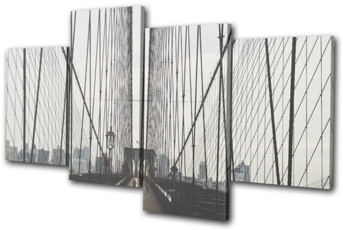 Brooklyn Bridge New York Landmarks MULTI LONA pared arte Foto impresion - Imagen 1 de 1