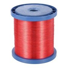 30 AWG Magnet Wire, 30 Gauge 80 oz Enameled Copper Wire, 155C(311F), Red,Blue