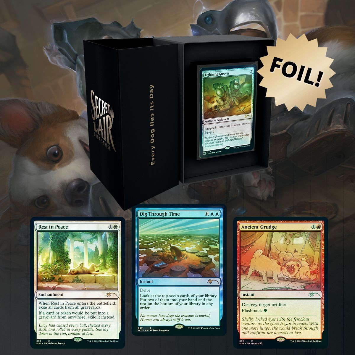 m.t.g.dog様 Magic the Gathering: Secret Lair Every Dog Has Its Day (Foil