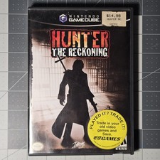 Hunter: The Reckoning (Nintendo GameCube, 2002) CIB Manual, Reg Card. Tested. image