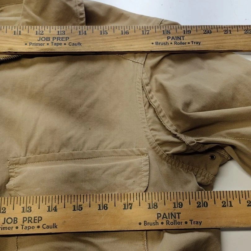 Chaqueta de caza American Field de los años 50 para hombre mediana-grande bolsa de juego de lona Hettrick Foto 4 de 4