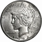 1928 S PEACE SILVER DOLLAR $1 US COIN SEMI KEY DATE LUSTER AU BU MS UNC FREE S&H