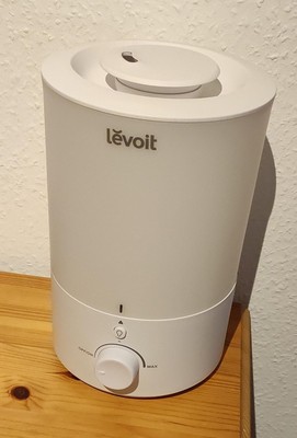 LEVOIT Top-Fill Luftbefeuchter 3L   kaum benutzt, wie neu   mit Nachtlicht