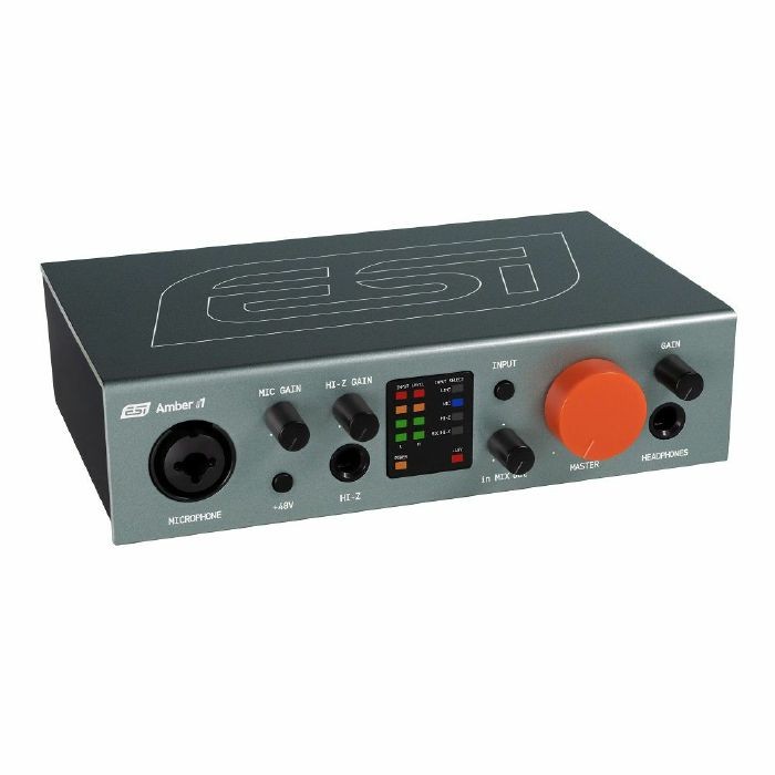 ESI Amber i1 2x2 24-Bit/192kHz USB 3.1 Audio Interface With USB-C Connector