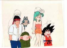 Dragon Ball Production Cel SEASON 1 Matching Douga Goku Authentic Toei Animation