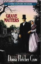 A Lord Danvers Mystery Grave Matters by Donna Fletcher Crow Paperback Very Good