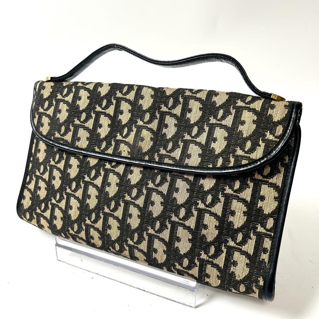 Dior Trotter Canvas Shoulder Bag in Brown for Women Authentic Luxury