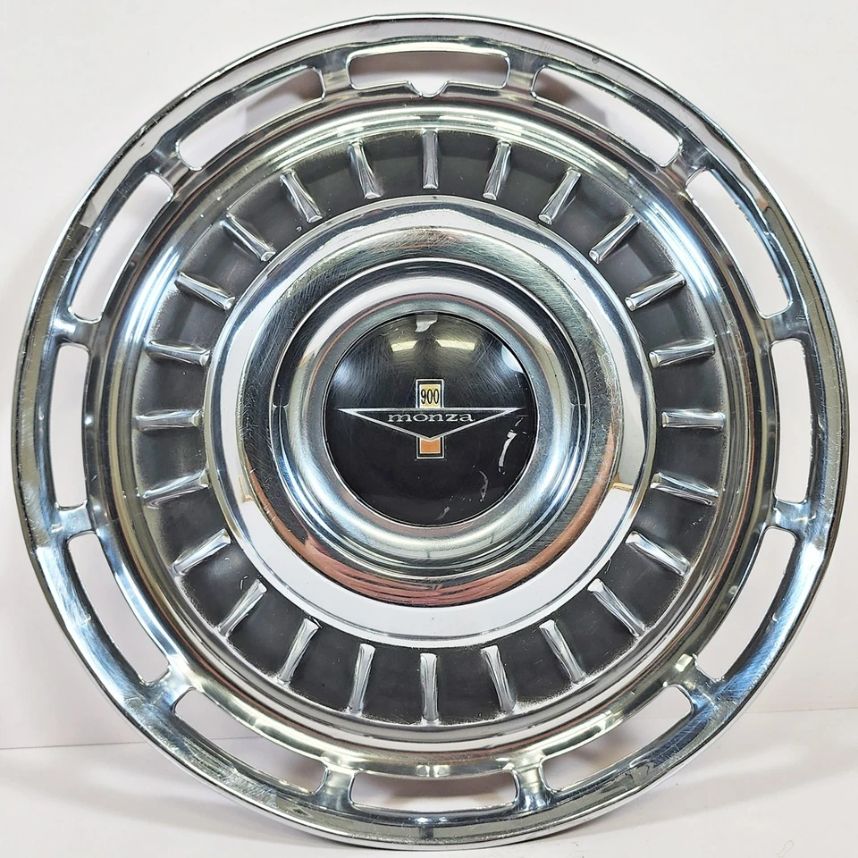 👀 Chevrolet Corvair Monza 1962-1963 13" Tapacubos/Cubiertas de rueda JUEGO USADO/4 ✅ Foto 4 de 4