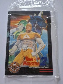 King of the Monsters 2 Neo Geo AES SNK Complete Tested and Working with Manual