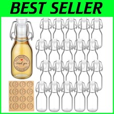 Airtight Jars for Vanilla Extract, Party Favors - 20 Pack