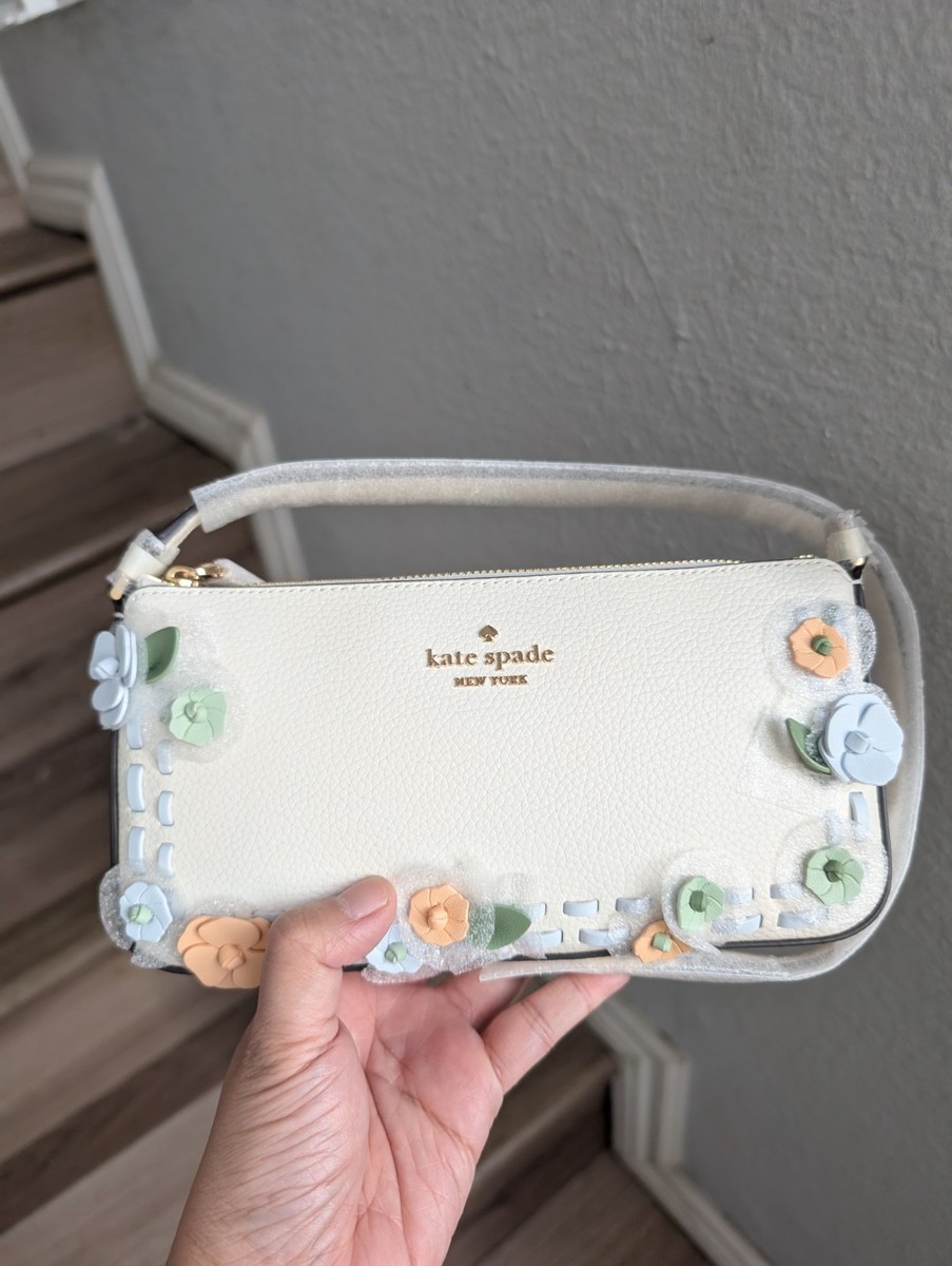 NWT Kate Spade KO484 Gemini Floral Mini Bag In Meringue Multi | eBay