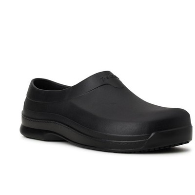TredSafe Adult Unisex Clogs Sz Womens 5 / Mens 7 Black Caspian Resistant Slip-On