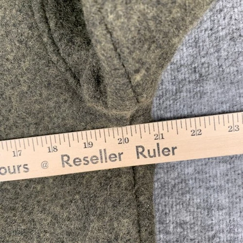 Flint and Tinder Jacket Men Small Boiled Wool Station Huckberry Olive Green image 10