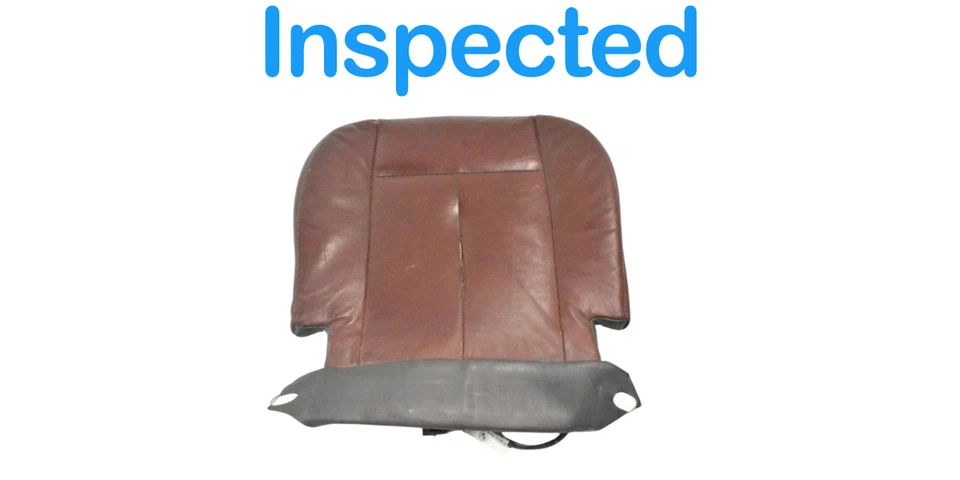 Оригинальная красная кожаная подушка сиденья для BMW 645ci 650i E63 04–05 годов выпуска снизу слева 7069816 - Изображение 3 из 4