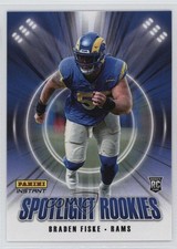 2024 Panini Instant Spotlight Rookies /1426 Braden Fiske #SR-33 3hd
