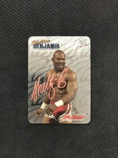 2004 Tesla WWE SmackDown Series III Crystal #20 Shelton Benjamin Foil Italian