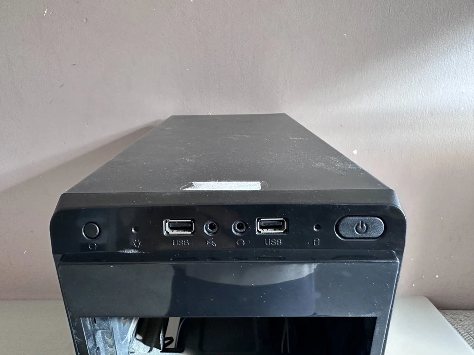 AMD FX Mini Tower Empty PC Case Only. - Image 2 of 4