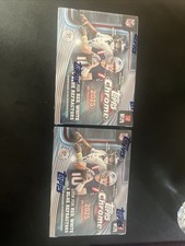Lot Of 2 2025 Topps Chrome NFL Value Blaster Box Sealed - In Hand