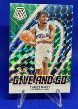 2023-24 Mosaic Green Prizm Tyrese Maxey #14 - Philadelphia 76ers