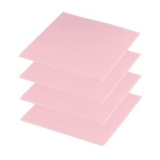 4 Pcs Thermal Pads 100x100x2mm for CPU GPU M.2 SSD NVMe Pink