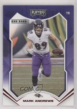 2021 Panini Playoff Red Zone Mark Andrews #27 0q3